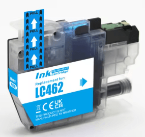 Brother LC462XLC cyan printerpatron 18ml  alternativ - INKpartner ApS