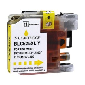 Brother LC525XLY gul printerpatron 15 ml LC-525XL-Y alternativ  LC-525XL-Y - INKpartner ApS