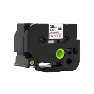 Brother Tze-262 Tape rød tekst på hvid 36mm x 8m Uoriginal - INKpartner ApS