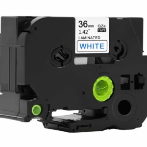 Brother Tze-263 Tape blå tekst på hvid 36mm x 8m Uoriginal - INKpartner ApS