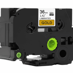 Brother Tze-264 Tape Guld tekst på hvid 36mm x 8m Uoriginal - INKpartner ApS