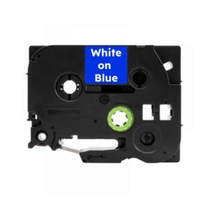 Brother Tze565 Hvid på blå standardtape Kompatibel 36mm x 8m - Brother - kompatibel