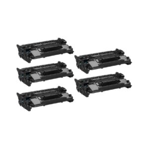 Rabatpakke - Canon 070H sort 5 stk toner kompatibel 5640C002-5 50.000 sider - Canon - kompatibel