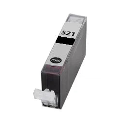 Canon CLI-521BK sort printerpatron 10ml alternativ 2933B001 - INKpartner ApS