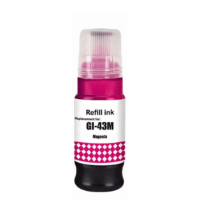 Canon GI-43M magenta refill 70 ml 4680C001   alternativ - INKpartner ApS