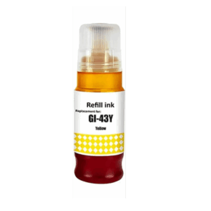 Canon GI-43Y yellow refill 70 ml 4689C001   alternativ - INKpartner ApS