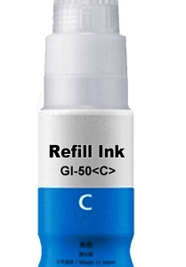 Canon GI-50C cyan printerpatron 70 ml 3403C001 alternativ - INKpartner ApS