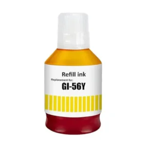 Canon GI-56Y Yellow refill 135 ml 4432C001 alternativ - INKpartner ApS
