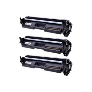 Rabatpakke - Canon 047H sort 3 stk toner kompatibel 047H 18.000 sider - Canon - kompatibel