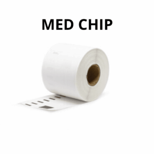 Dymo 99013 - Gennemsigtige adresseetiketter med CHIP 260 labels 89x36, kompatible S0722550 - INKpartner ApS