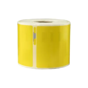 Dymo 99014 gul - forsendelses etiketter 220 labels 101 x 54 mm kompatible S0929080 - INKpartner ApS