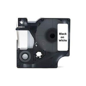 Dymo 53713 sort på hvid tape - Kompatibel S0720930 - 24mm x 7m - Dymo - Kompatibel