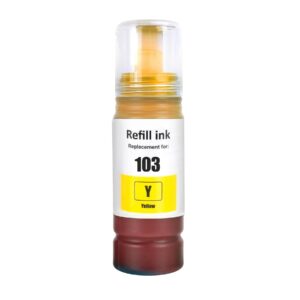 Epson 103 gul refill 70 ml C13T00S44A10  alternativ - INKpartner ApS