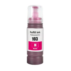 Epson 103 magenta refill 70 ml C13T00S34A  alternativ - INKpartner ApS