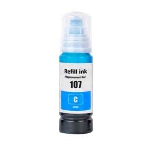 Epson 107 cyan refill 70 ml C13T09B240  alternativ - INKpartner ApS