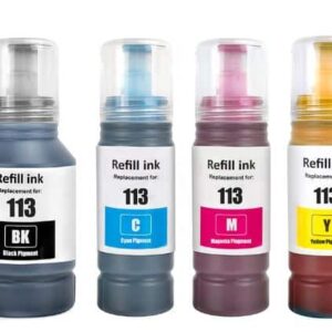 Rabatpakke - Epson 113 1 x BK-C-M-Y kompatibel 113 - 340ml - Epson