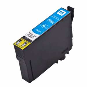 Epson 16XL cyan printerpatron 15 ml C13T16324010  alternativ - INKpartner ApS