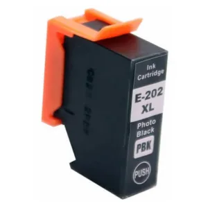 Epson 202XL foto sort printerpatron 12 ml C13T02H14010  alternativ, 12ml - INKpartner ApS