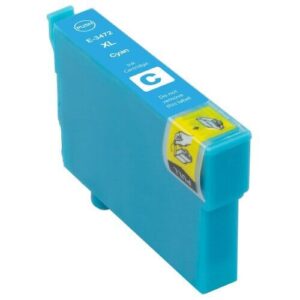 Epson 34XL cyan printerpatron C13T34724010  alternativ, 17ml - INKpartner ApS