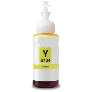 Epson T6734 yellow refill 70 ml C13T67344A  alternativ - INKpartner ApS
