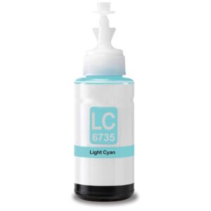 Epson T6735 lys cyan refill 70 ml C13T67354A  alternativ - INKpartner ApS