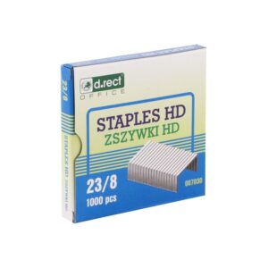 Hæfteklammer 23/8 op til 50 ark. 1000 klammer i pakken - INKpartner ApS