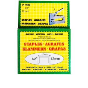 Hæfteklammer længde 12mm, bredde 11,3mm - 1000 stk. - INKpartner ApS