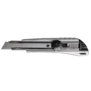 Hobbykniv Kraftig Aluminium håndtag - Bladet 100 x 18 mm - INKpartner ApS