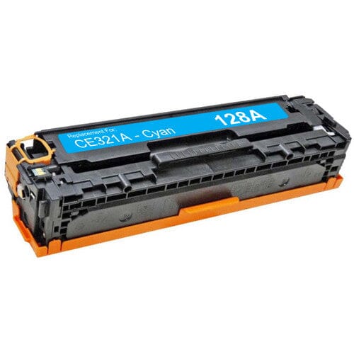 hp-128a-cyan-toner-1300-sider-alternativ-ce321a-945296 HP 128A cyan toner 1.300 sider alternativ CE321A - INKpartner ApS