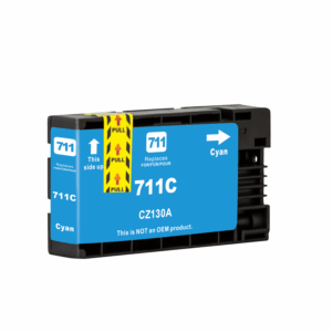 HP 711 cyan printerpatron 30ml  alternativ  CZ130A - INKpartner ApS