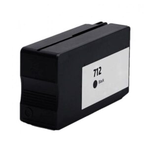HP 712XL sort printerpatron 80ml  alternativ  3ED71A - INKpartner ApS