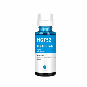 HP GT52 cyan refill 70 ml M0H54AE  alternativ - INKpartner ApS