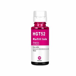 HP GT52 magenta refill 70 ml M0H55AE  alternativ - INKpartner ApS