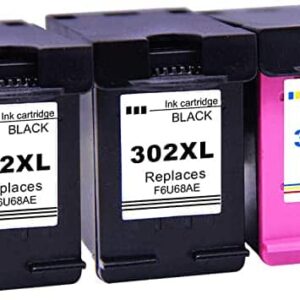 Rabatpakke - HP 302XL 2 x BK 1 x CMY 3-pak Kompatibel HP 302XL - 48ml - HP - Kompatibel