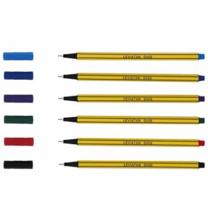 Fineliner Sæt Leviatan D400 - 6 Farver - Leviatan