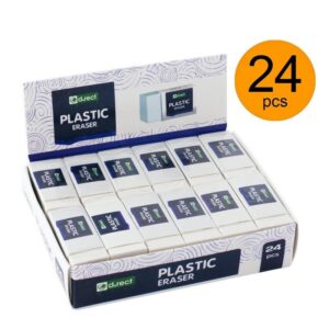 Viskelæder Lille 24 stk - 48x19x12 mm - D.rect