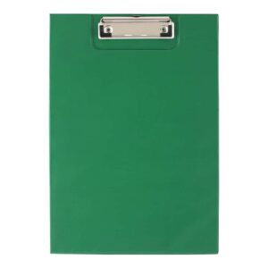 Clipboard A4 - Grøn Clipboard med Klemme og Forside - D.rect