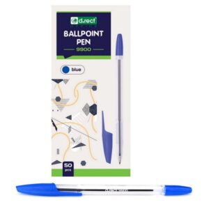 Kuglepen BALLPOINT 9900 Blå 50 stk - INKpartner ApS