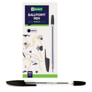 Kuglepen BALLPOINT 9900 Sort 50 stk - INKpartner ApS