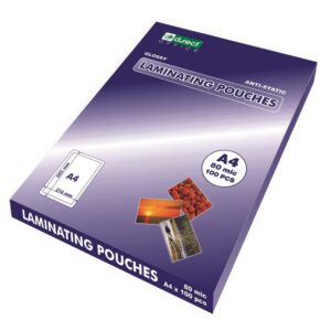 Lamineringslommer - A4 80mic - 100 stk i pakken - INKpartner ApS