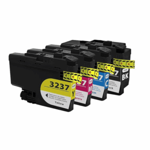 Pakke sæt Brother LC3237XL  4 farver BK-C-M-Y  7.500 sider - alternativ - INKpartner ApS