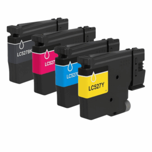 Pakke sæt Brother LC527C/M/Y/BK 72ml. 4 farver BK-C-M-Y alternativ - INKpartner ApS