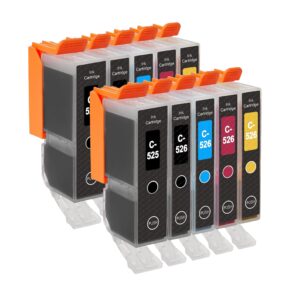 Pakke sæt Canon PGI-525 / CLI-526  5 farver PBK-BK-C-M-Y  alternativ  118 ml - INKpartner ApS