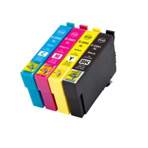 Pakke sæt Epson 29XL 4 farver BK-C-M-Y alternativ 60 ml - INKpartner ApS