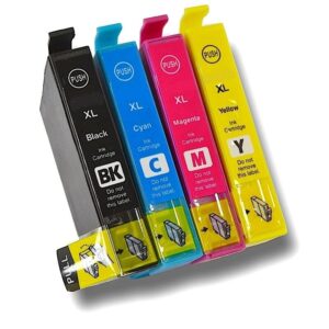 Pakke sæt Epson 603XL 4 farver BK-C-M-Y alternativ 54 ml - INKpartner ApS
