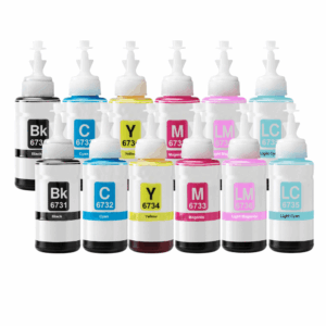 Pakke sæt Epson T6731/6  2x6 farver BK-C-M-YLC-LM  Kompatibel  840 ml - INKpartner ApS