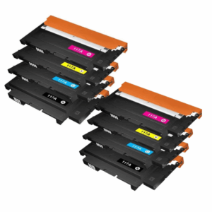 Pakke sæt HP 117A  2 x 4 farver BK-C-M-Y  alternativ  6100 sider - INKpartner ApS