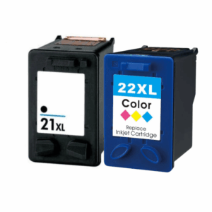 Pakke sæt HP 21XL+22XL - 1x Sort 1x Farvet - 36ml  alternativ - INKpartner ApS