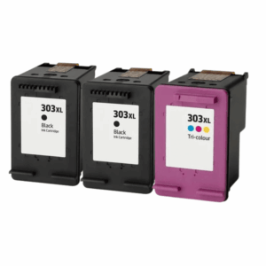 Pakke sæt HP 303XL  2 Sort, 1 farver  alternativ  34 ml - INKpartner ApS