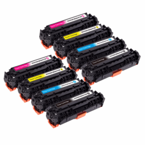 Pakke sæt HP 304A  2x4 farver BK-C-M-Y  alternativ  23.800 sider - INKpartner ApS